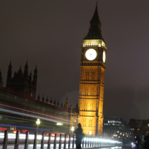 London in the Night (Long exposure)